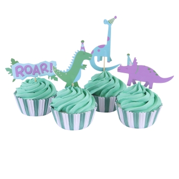Cupcake Set - Dinosaurier